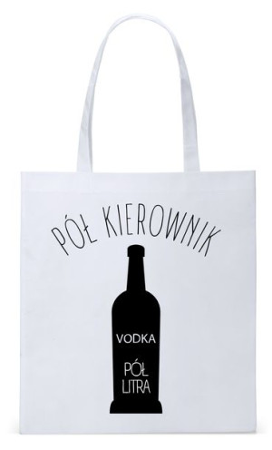 Dla Kierownika Prezent Torba Eco Biała Shopper