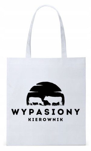 Dla Kierownika Prezent Torba Eco Biała Shopper