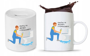 Dla Kierownika Zestaw Kubek + Skarbonka Prezent