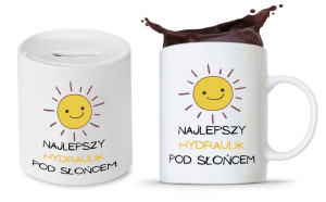 Dla Kierownika Zestaw Kubek + Skarbonka Prezent