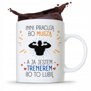 Dla Trenera Trenerki Gym Siłownia Kubek Prezent