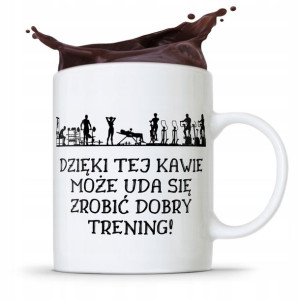 Dla Trenera Trenerki Gym Siłownia Kubek Prezent
