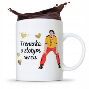 Dla Trenera Trenerki Gym Siłownia Kubek Prezent