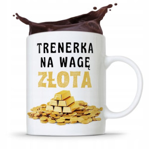 Dla Trenera Trenerki Gym Siłownia Kubek Prezent