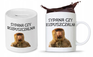 Zestaw Nosacza Janusa Polaka Kubek + Skarbonka