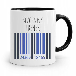 Dla Trenera Trenerki Kubek Czarny Bezcenny Trener