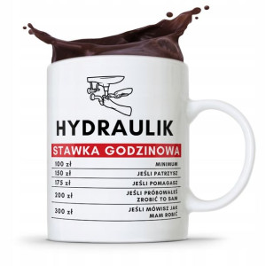 Kubek Prezent Dla Hydraulika Stawa Godzinowa