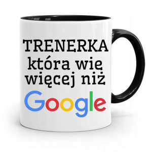 Dla Trenera Trenerki Kubek Czarny Wie Więcej Niż