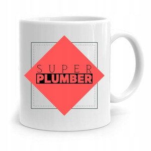 Kubek Prezent Dla Hydraulika Super Plumber