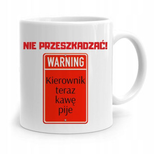 Kubek Prezent Dla Kierownika Nie Przeszkadzać