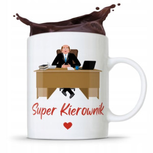 Kubek Prezent Dla Kierownika Super Kierownik