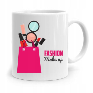 Kubek Prezent Dla Kosmetyczki Fashion Make Up