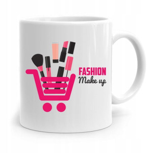 Kubek Prezent Dla Kosmetyczki Fashion Make Up