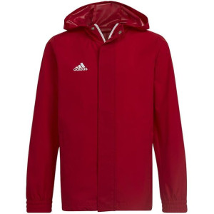 Kurtka adidas ENTRADA 22 AW Jacket Y HG6300 - CZERWONY; 116 CM