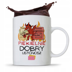 Kubek Prezent Dla Listonosza Piekielnie Dobry