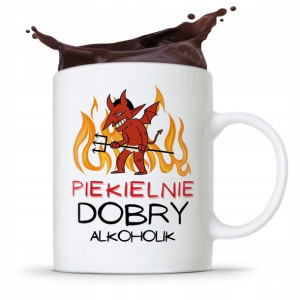 Dla Alkoholika Pijaka Kubek Prezent Na Urodziny
