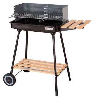 Grill Prostokątny Z Boczną Półką Mg905 Master Gril