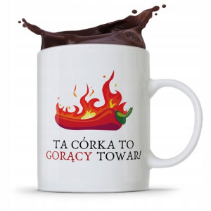 Kubek Prezent Dla Córki Dziecka Gorący Towar