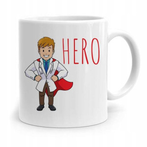 Kubek Prezent Dla Doktora Lekarza Medyka Hero