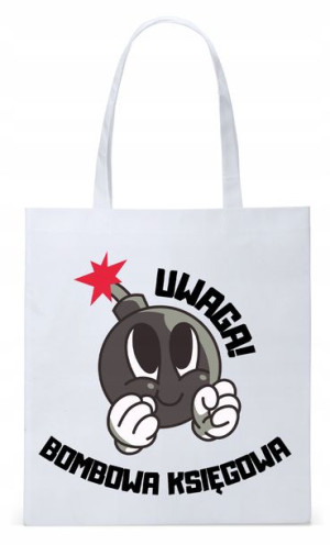 Dla Księgowej Księgowego Torba Eco Biała Shopper