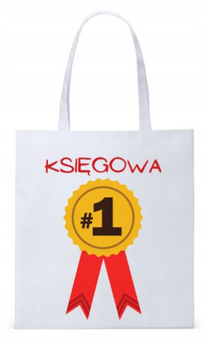 Dla Księgowej Księgowego Torba Eco Biała Shopper