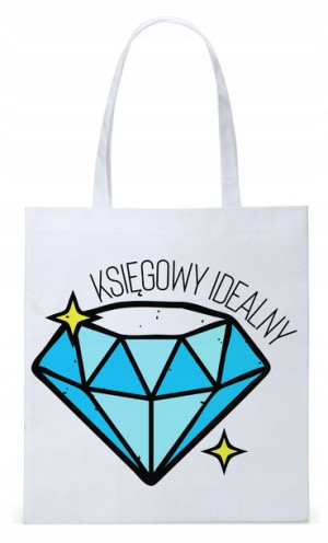 Dla Księgowej Księgowego Torba Eco Biała Shopper