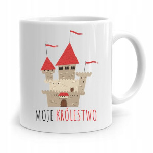 Kubek Prezent Dla Dzieci Moje Królestwo +imię