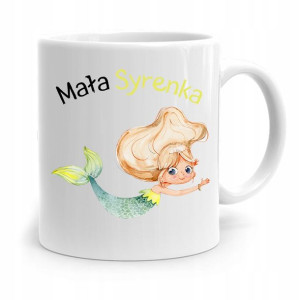 Kubek Prezent Dla Dziecka Córki Mała Syrenka +imię