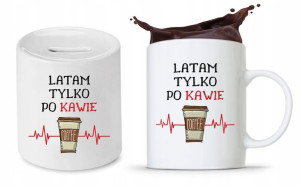 Zestaw Dla Pilota Kubek + Skarbonka Prezent