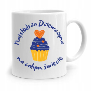 Kubek Prezent Dla Dziewczyny Najsłodsza Dziewczyna