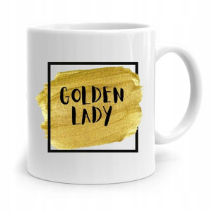 Kubek Prezent Dla Dziewczyny Żony Golden Lady