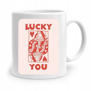 Kubek Prezent Dla Dziewczyny Żony Lucky You