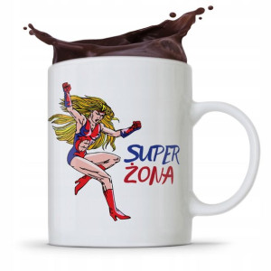 Kubek Prezent Dla Dziewczyny Żony Super Żona