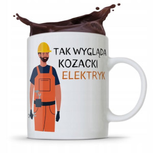 Kubek Prezent Dla Elektryka Kozacki Elektryk