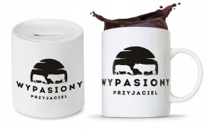 Zestaw Dla Przyjaciela Kolegi Kubek + Skarbonka