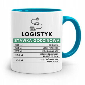 Dla Logistyka Kubek Błękitny Prezent Na Urodziny