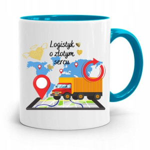 Dla Logistyka Kubek Błękitny Prezent Na Urodziny