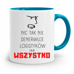 Dla Logistyka Kubek Błękitny Prezent Na Urodziny