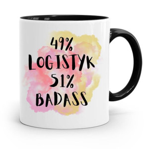 Dla Logistyka Kubek Czarny Na Prezent Na Urodziny