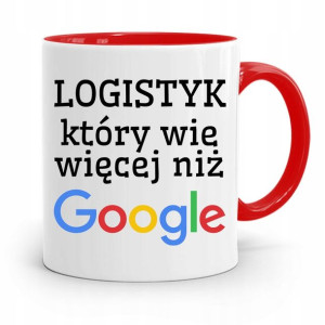 Dla Logistyka Kubek Czerwony Prezent Na Urodziny