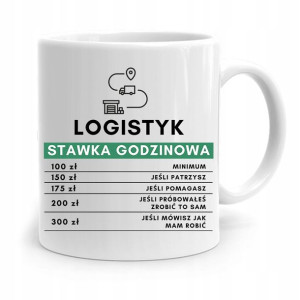 Dla Logistyka Kubek Idealny Na Prezent Na Urodziny
