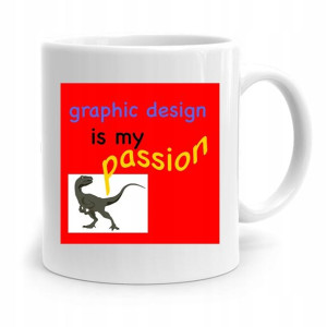 Kubek Prezent Dla Grafika Graphic Is My Passion