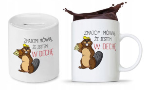 Zestaw Dla Stolarza Prezent Kubek + Skarbonka