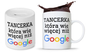 Zestaw Dla Tancerki Kubek + Skarbonka Prezent
