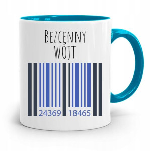 Dla Wójta Kubek Błękitny Prezent Bezcenny Wójt