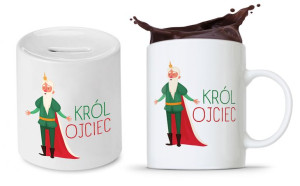 Zestaw Dla Taty Tatusia Prezent Kubek + Skarbonka