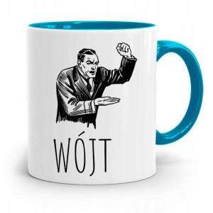 Dla Wójta Kubek Błękitny Prezent Wójt