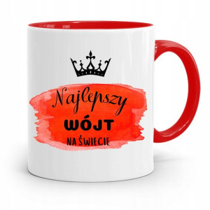 Dla Wójta Kubek Czerwony Najlepszy Wójt Na Świecie