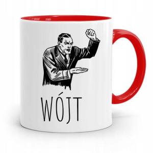 Dla Wójta Kubek Czerwony Wójt Prezent