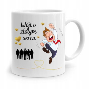 Dla Wójta Kubek Na Prezent O Złotym Sercu